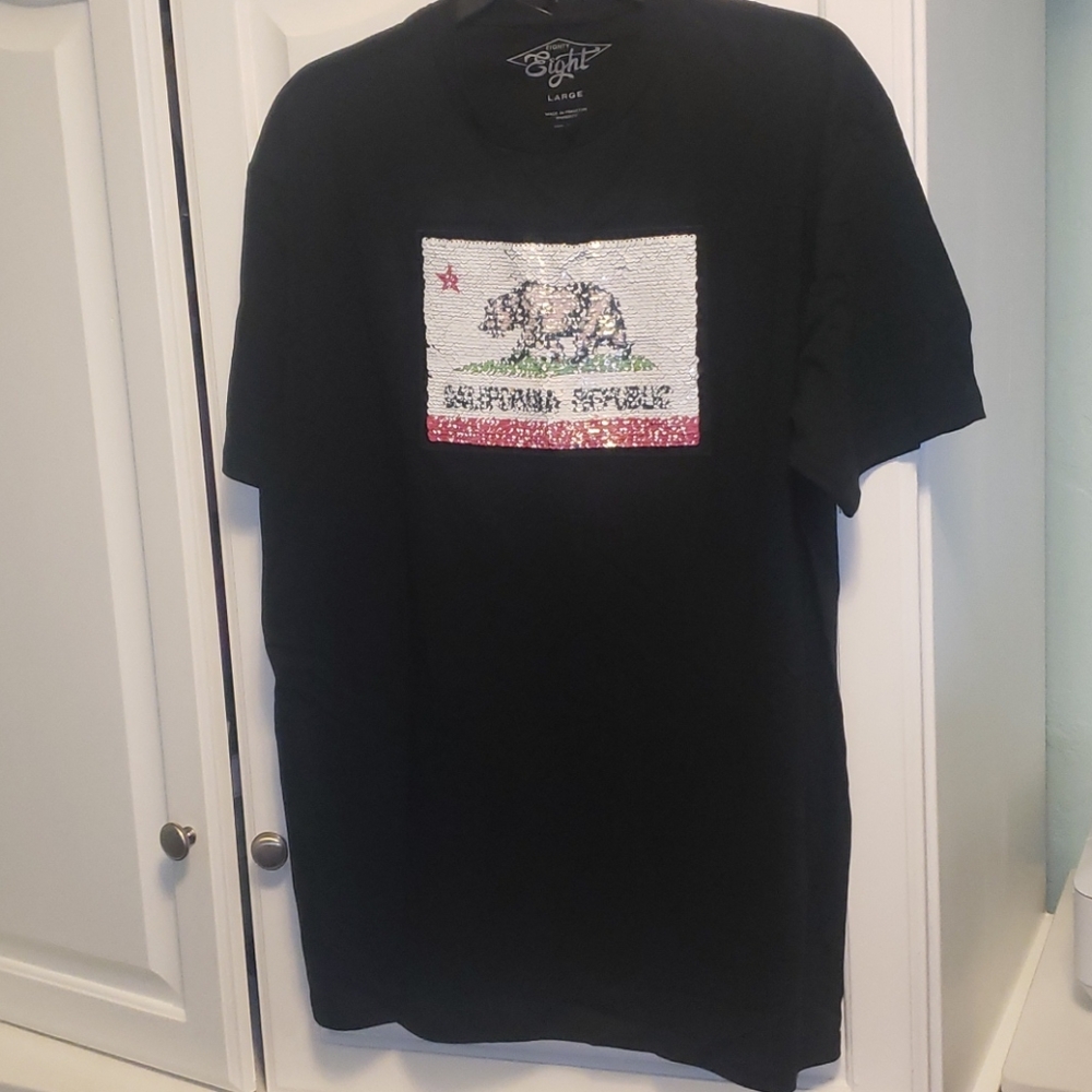 Flip Sequin California T- Shirt